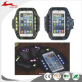 NRE17-054 Hot sales Outdoor products USB rechargeable phone led light armband for running and cycling